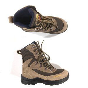 LaCrosse Brown and Black Lace-Up Hiking Boots